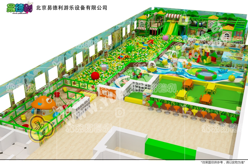 室內仿生態(tài)兒童游樂園